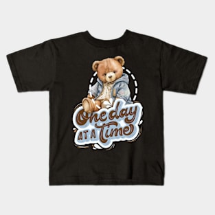 ONE DAY AT A TIME Kids T-Shirt